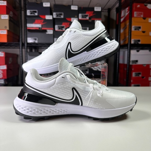 Nike‎ Infinity Pro 2 Golf Shoes White Black Photon Dust DJ5593-115 Men\'s Sizes main image 5